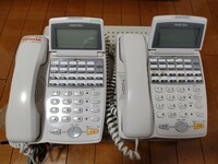 ビジネスフォン・主装置：WX-512ME/電話機：WX-12KTX　　　電話機2台