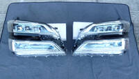ヴェルファイア 30系 後期 3眼 LED ヘッドライト 左右セット シーケンシャル 刻印『ル』 ICHIKOH 58-96 81110-58600 81150-58600トヨタ