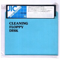 JIC 磁光電子 クリーニングフロッピーディスク 乾式 Cleaning Floppy Disk CD-502 5インチ 未使用 未開封 長期保管品 ヘッドクリーニング
