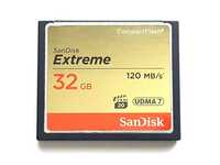 ☆美品☆ CFカード 32GB 800x サンディスク エクストリー厶 SanDisk Extreme コンパクトフラッシュ CompactFlash Card