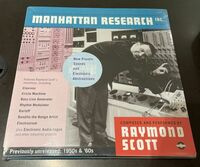 シールド未開封！2001年 オランダ盤 3枚組ボックスセット！Raymond Scott / Manhattan Research Inc.【Basta / 30-9045-1】電子音楽