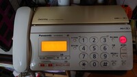 Panasonic　パナソニック KX-PW308-W パーソナルファックス おたっくす 電話機 固定 FAX　動作確認済み　親機のみ