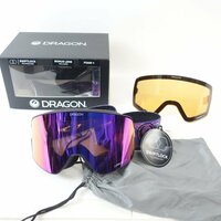 新品 22/23 Dragon NFX2 フリーサイズ ソフトケース付き スキー スノーボード ゴーグル ドラゴン