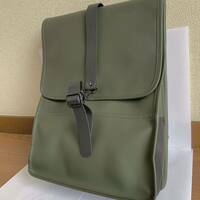 RAINS Backpack Mini - Green | レインズ 防水 バックパック リュックサック