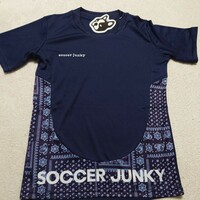 サッカージャンキー　Jr半袖プラシャツ　SJ23A02K ネイビー　140cm