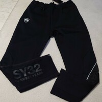 SY32　SQUAD PANTS　ブラック×ブラック　XLサイズ