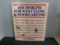 ◆○洋書技法書 1001 designs for whittling & woodcarving 木彫り・彫刻のためのデザイン1001 E.J.TANGERMAN