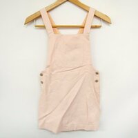 ザラ サロペット ジャンパースカート 未使用品 キッズ 女の子用 128cmサイズ ピンク ZARA