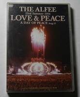 THE ALFEE アルフィー　DVD 「23rd Summer 2004 LOVE ＆ PEACE 」A DAY OF PEACE Aug.15