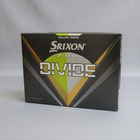 日本仕様 2023年 SRIXON Z-Star DIVIDE YL/WH 1箱 12球 1ダース ボール スリクソン ダンロップ DUNLOP 3ピース イエロー/ホワイト