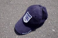 新品　非売品　イングランド代表　アンブロ社製　イギリス代表モデル　本国限定　キャップ　帽子　送レターパック500