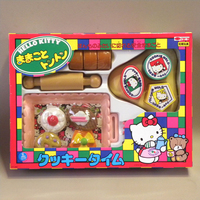 【未使用 新品】1980年代 当時物 トーホー ハローキティ ままごとトントン クッキータイム ( サンリオ Vintage Sanrio Hello Kitty Toys