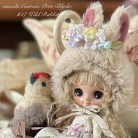 ◇◆◇ omochi カスタムプチブライス #17「Wild Rabbit」◇◆◇ Petit Blythe カスタムブライス