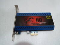送料無料 4K 対応 HDMI PCIe キャプチャーカード PS4 Pro Xbox OneX 対応
