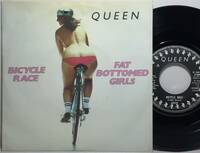 【蘭7】 QUEEN クイーン / BICYCLE RACE / FAT BOTTOMED GIRLS / STERLING 刻印 1978 オランダ盤 7インチシングルレコード EP 45 試聴済
