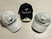 ◎ TOURSTAGE ツアーステージ メンズ ブリヂストン ゴルフ キャップ 帽子 ゴルフキャップ フリーサイズ 〜L 白黒 グレー ホワイト ブラック