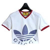 Gucci グッチ adidas アディダス コラボTシャツ 半袖 #xs