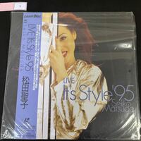 レザーディスク LD 松田聖子 Seiko Matsuda LIVE It's Style '95 帯有り 管理3 240305 ◎インボイス対応可◎