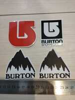 バートン ステッカー　4枚セット BURTON スノーボードステッカー　スノーボード