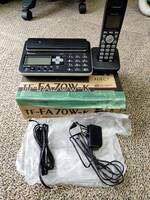 pioneer　コードレス電話機　TF-FA70W-K [ブラック]