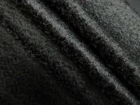 ポリ100 シール ジャケット コート インテリア 厚地 巾115cm 長3m 黒 [m572]