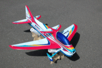フライトホビー製　Mini TOP STAGE ウレタン塗装の鏡面仕上げの準完成、未飛行機です