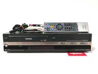 ●整備済み●TOSHIBA RD-W301 VHS⇔DVD⇔HDDレコーダー リモコン/取説CD付き HDMI対応 地デジ