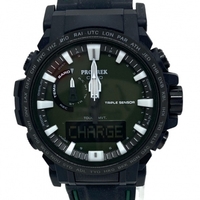 CASIO(カシオ) 腕時計 プロトレッククライマーライン PRW-61Y メンズ タフソーラー/電波 グリーン