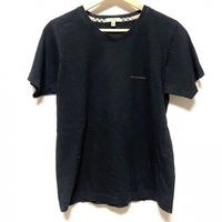 バーバリーロンドン Burberry LONDON 半袖Tシャツ サイズS - 黒 メンズ クルーネック トップス