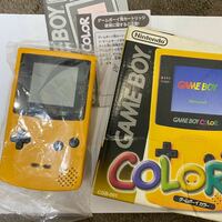 ゲームボーイカラー ■極美品　人気カラー　イエロー　GBC 任天堂 説明書 箱　Nintendo ニンテンドー　ゲームボーイ　希少