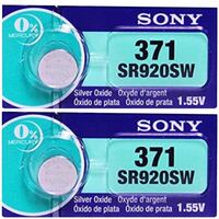 【送料無料】SONY 酸化銀電池 SR920SW 2本 2個 セット ボタン電池 電池