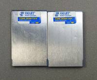 KN4688 【ジャンク品】 SMART 32MB Flash CARD SM9DS3282F6ASD 2枚セット