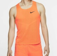Nike Aeroswift ナイキ エアロスイフト ランニングシャツ ランシャツ オレンジ AQ5248-803　Mサイズ