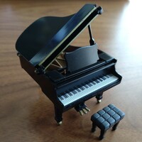 グランドピアノ 1/20スケール・フィギュア ★ミニチュア ★楽器フィギュア ★ミニチュア楽器
