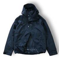 Oakley archive nylon mountain jacket Asymmetric Zip Black L /オークリー アシンメトリー テック ジャケット　(SALOMON ARC'TERYX PRADA