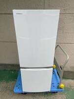 2018年製【美品】東芝　ノンフロン冷凍冷蔵庫　GR-M15BS（W)　153L　ホワイト色　
