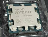 動作確認済 AMD Ryzen 7 7800X3D 8C/16T