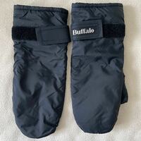Buffalo Systems 手袋 紺色 ボア バッファロー システムズ ミット mitts ネイビー 幅12cm 長さ28cm