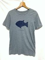 ☆USA製　patagonia パタゴニア　Fishpeople Organic Cotton T-Shirt オーガニックコットンTシャツ グレー XS