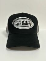 Von Dutch 新品　メッシュキャップ　黒×グレー　ボンダッチ　VonDutch Y2Kファッション