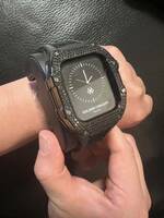 【新品未使用】朝倉未来 ゴールデンコンセプト Apple Watchケース RST Mikuru Asakura EDITION Swarovski Zirconia Apple Watch 9/8/7 45MM
