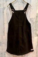 DICKIES ディッキーズ ジャンパースカート 黒 ブラック 145〜155
