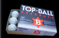 トップインターナショナル 軟式ボールB号 １球 (野球 軟式 ボール 公認球 軟式ボール 中学生用 軟式球)