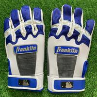 44 激安 限定品 フランクリン バッティング手袋 両手 ホワイト×ブルー Mサイズ CFX 71860720 新品