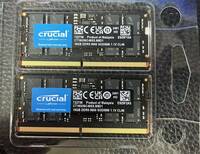 メモリ　crucial DDR5 16G2枚セット（32G）ノートPC用 