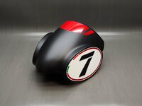 ☆MotoGuzzi モトグッチ V7 Ⅲ Racer レーサー 10th ANNIVERSARY 純正 シングルシートカウル 品番：DIS.898280 (240328DF0009)