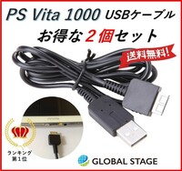 SONY プレイステーション PS Vita 1000 USBケーブル 充電器 ２個 セット