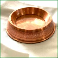 中古●TANITA/タニタ●銅製 ペットボウル 餌皿 給餌 純銅 幅20㎝