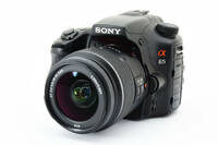 【美品】ソニー SONY α65 +18-55mm レンズキット ミラーレス一眼レフカメラ ♯C7202D700700DFA