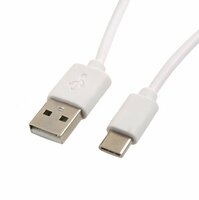 【vaps_7】TypeCケーブル USB A to Type-C 《1m》 《ホワイト》 2A急速充電 タイプC ケーブル USB2.0 データ転送 充電ケーブル 送込